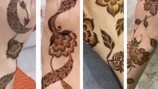 Top 15 stylish mehndi designs simple mehndi designs new mehndi designs2024 [upl. by Behm]