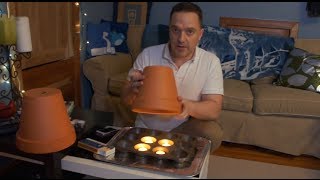 CLAY POT with TEA LIGHTS Room Heating  4HR DIY Test [upl. by Marya802]