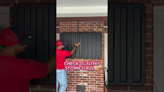 This STORM SHELL is perfect for using your TV outdoors 🌤️stormshell outdoortv quicktechav [upl. by Leuams]