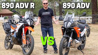 KTM 890 Adventure R vs Base S Model  Which is Right for You [upl. by Esimehc237]