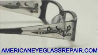 How to repair Designer SunglassesTemple Spring Hinge [upl. by Isnyl]