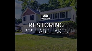 Fire Restoration amp Home Transformation 205 Tabb Lakes with Custom Addition  Acropolis Construction [upl. by Jezabel]