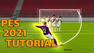 آموزش مهمترین حرکات پی اس 2021  EFootball PES 2021 Tutorial Part 2 [upl. by Anoiuq86]