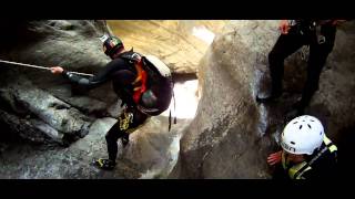 Canyoning Chli Schliere April 2011 [upl. by Anilet]