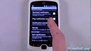 How To Set Text Message Notification SoundRingtone for Android [upl. by Rushing]