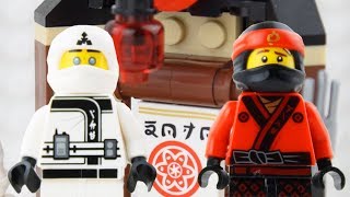 LEGO Ninjago Brick Building STOP MOTION  Ninjago Spinjitzu Dojo  LEGO Ninjago  By LEGO Worlds [upl. by Altis743]