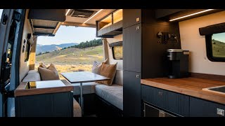 FOR SALE  Custom Build STEALTH Camper Van Sleeps 4 [upl. by Akeemahs]