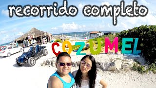 Recorrido completo en Cozumel playa Palancar playa Tortugas ¿Vale la pena ¿Dónde comer¿Qué hacer [upl. by Brietta]