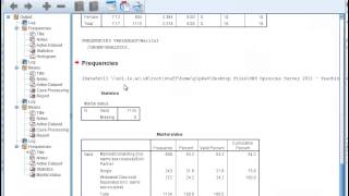 SPSS Tutorial 11  Comparing Means  Interpretation of Results [upl. by Ahsinom]