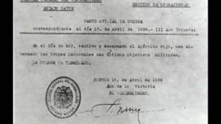 ÚLTIMO PARTE DE LA GUERRA CIVIL ESPAÑOLA 1º ABRIL 1939 [upl. by Veradia]