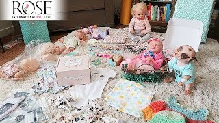 Rose Doll Show 2019 Haul  What Did I Buy at the Reborn Doll Expo [upl. by Bord]