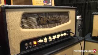 Summer NAMM 13  ValveTrain Amps Bennington Pro M45 amp Yorktown Demos [upl. by Netaf80]