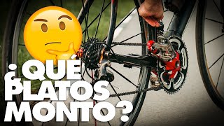 🤔¿Cuál es la mejor combinación de platos en la bicicleta🚲 platosciclismo [upl. by Eissolf908]