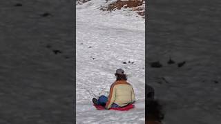 Sledding in Flagstaff Arizona [upl. by Ahsanat]