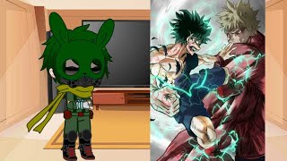 BNHA reacciona a muscular vs deku manga spoiler [upl. by Felske]