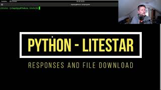 Python  Litestar  Responses and File Download [upl. by Ahsercul]