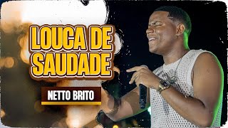 LOUCA DE SAUDADE  Netto Brito  Pra Encher e Derramar 30 [upl. by Lonni]