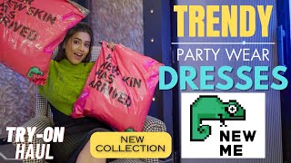 All new Dresses Haul From NEWME💚  Latest amp trendy  Tryon  honest Review  gimaashi [upl. by Perle181]