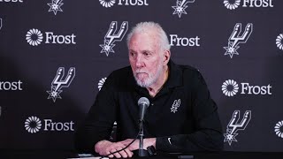 202324 San Antonio Spurs Season  Gregg Popovich PostGame Interview 11242023 [upl. by Artina]