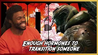 DOOM ETERNAL REVIEW by MAX0R  REACTION [upl. by Eimor]