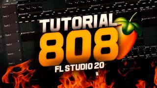 TUTORIAL COMPLETO DE 808BASS  FL STUDIO [upl. by Trinatte]