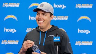 Kellen Moore On Herbert amp New Bolts WRs  LA Chargers [upl. by Htesil859]