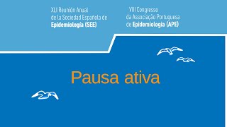 Congresso de Epidemiologia  Pausa ativa [upl. by Clapper]