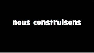 CONJUGAISON  Construire  Indicatif Présent [upl. by Gupta777]