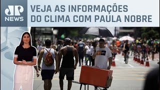 Fevereiro terá temperaturas acima da média para período  Previsão do Tempo [upl. by Llenej]