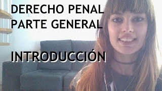 Introducción al Derecho Penal  DERECHO PENAL PARTE GENERAL [upl. by Carleen]