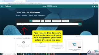 ProQuest Basic Search [upl. by Rehpetsirhc]