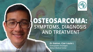 Bone Cancer Osteosarcoma The Forgotten Cancer  Dr Louie Gaston Orthopaedic Oncologist [upl. by Oile]