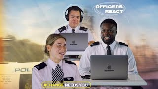 Police officers react to new ad [upl. by Etienne961]