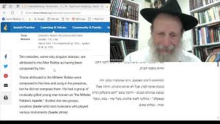 HaYom Yom Songs of the 1st Two Chabad Rebbes [upl. by Dodie519]