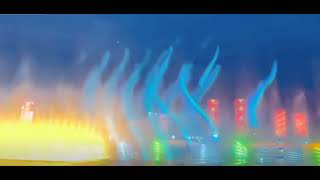 Kangbashi Laser Water Curtain Shengquan2 [upl. by Ahsinut]