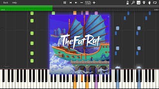 TheFatRat  Upwind Chapter 4 Synthesia Piano Cover [upl. by Azarcon]