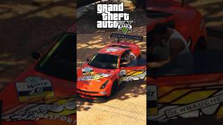 FRANKLIN STEALING MICHAEL CAR IN GTA 5 😱 shorts [upl. by Eresed]