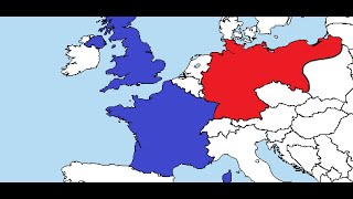 Duitsland VS Engeland en Frankrijk  landen een rijk geven serie 4 [upl. by Stempson]