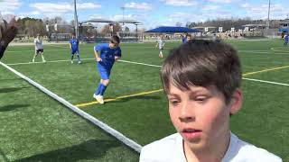 WFC PreAcademy Black vs 2011 NCFC Navy North [upl. by Rawdon416]