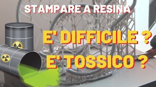 I lati negativi della stampa 3D a resina  E difficile  E tossico [upl. by Fleeta71]