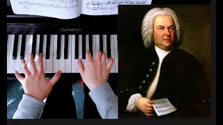 Gavotte in G French Suite No5 BWV 816 by Bach [upl. by Rica]