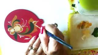 Rosemaling Ornament [upl. by Ila]