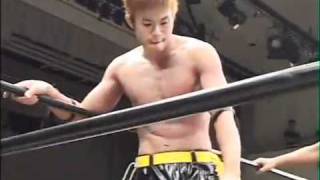 KUDO vs Kohta Ibushi Debut Match DDTprowrestling 20040701 [upl. by Aneehta]