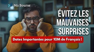 10 millions de contribuables touchés  Voici les dates à retenir pour éviter les mauvaises surprises [upl. by Barimah623]