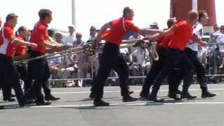 Armed Forces Day  Plymouth Hoe  Field Gun Run  Final Run [upl. by Enimaj]