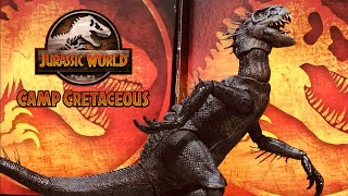 SCORPIOS REX CUSTOM JURASSIC WORLD CAMP CRETACEOUS JURASSIC WORLD ALIVE [upl. by Lebana]