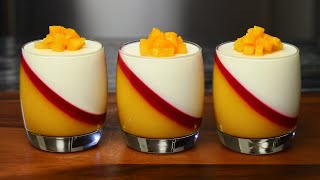 Mango Panna Cotta recipe [upl. by Atnohs846]