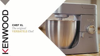 Kenwood Chef I Kitchen Machines I Chef XL I Features and Benefits [upl. by Sylvie325]