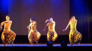 Balaram Nartan  Gaudiya Dance by Washim Raja Male Classical Dancers [upl. by Hesoj]