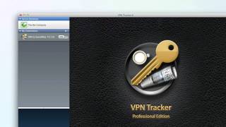 Setup a VPN on Mac OS X with VPN Tracker for SonicWALL Gateways [upl. by Haakon]